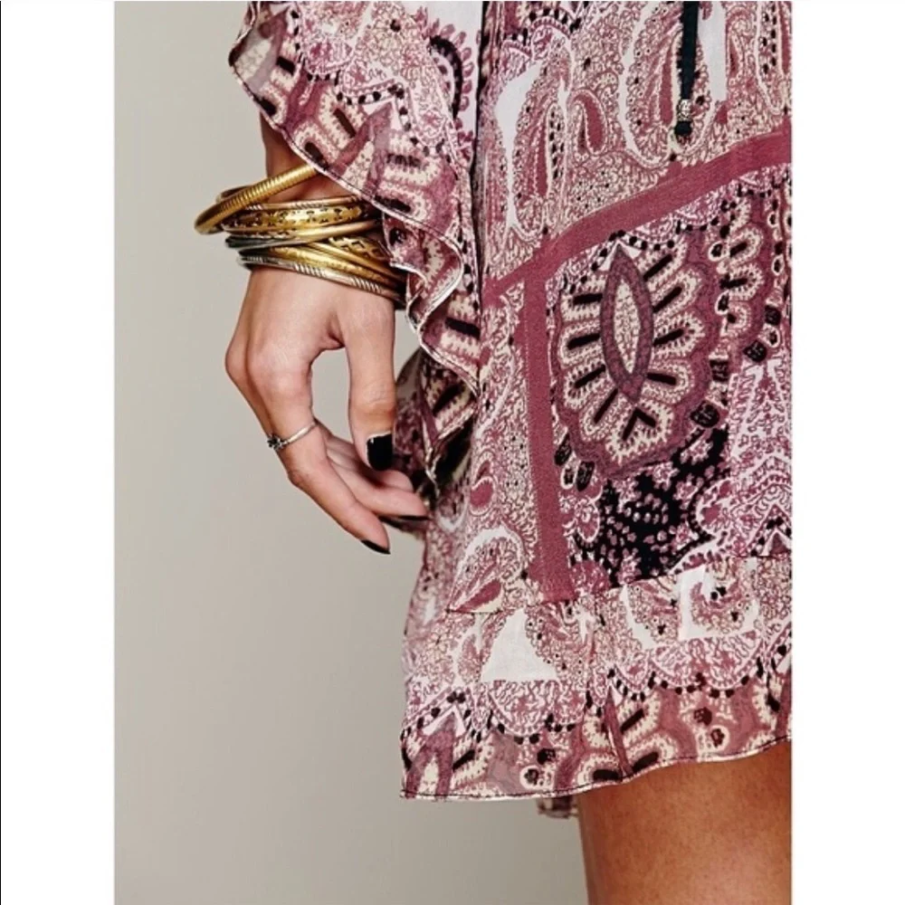 Free people Marla dream batwing cape dress.
